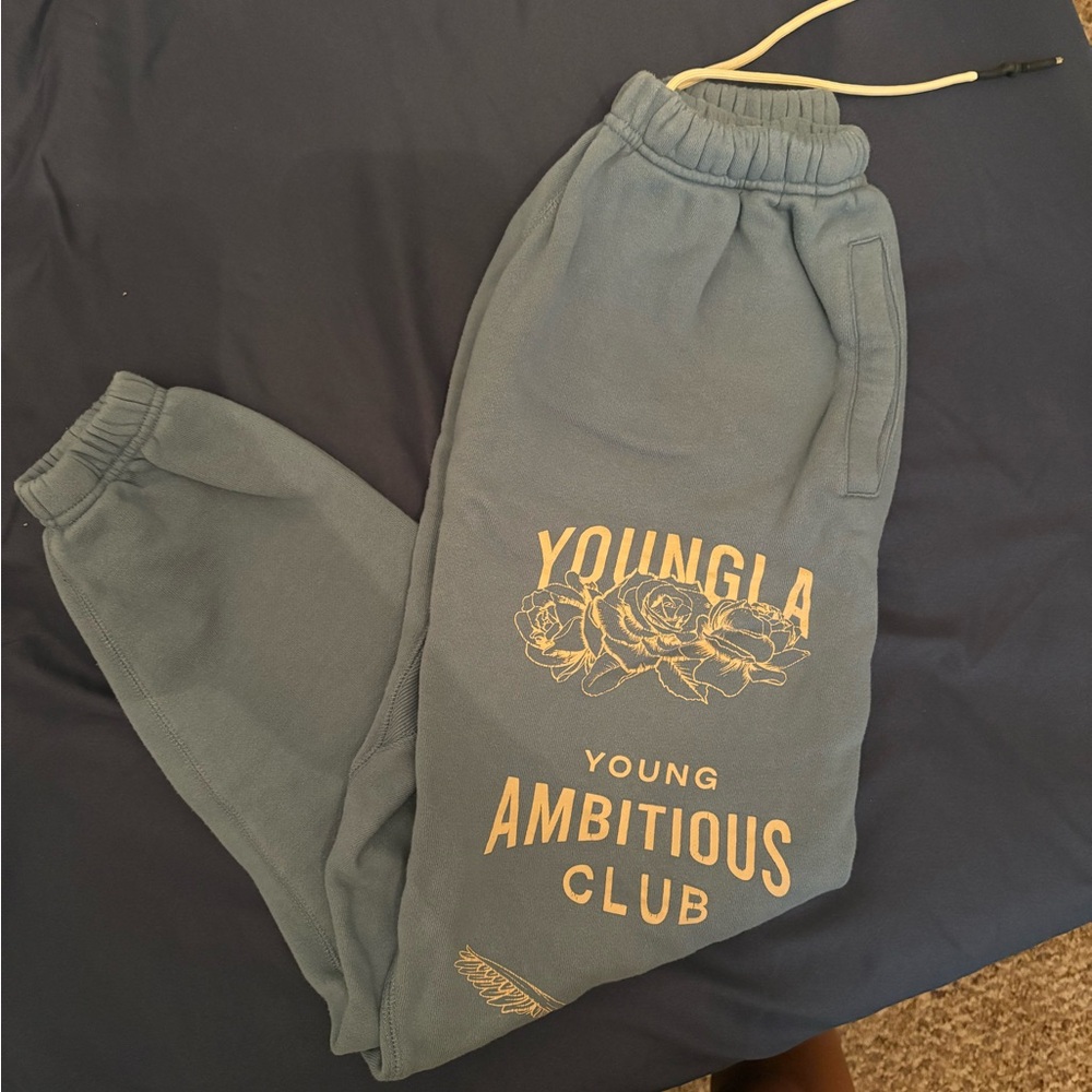 YoungLA men’s  Blue Sweatpants